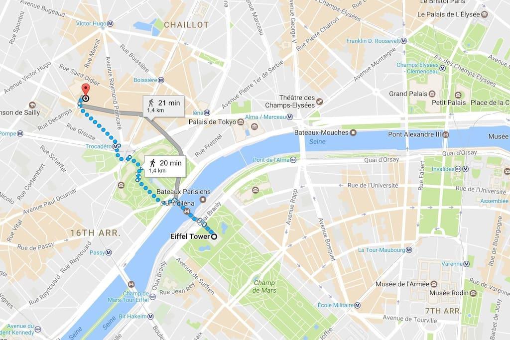 Hotel Eiffel Trocadero